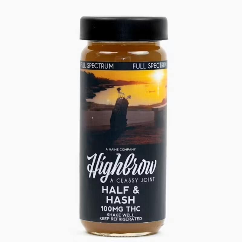 Highbrow - Half & Hash - Full Spectrum - 100mg