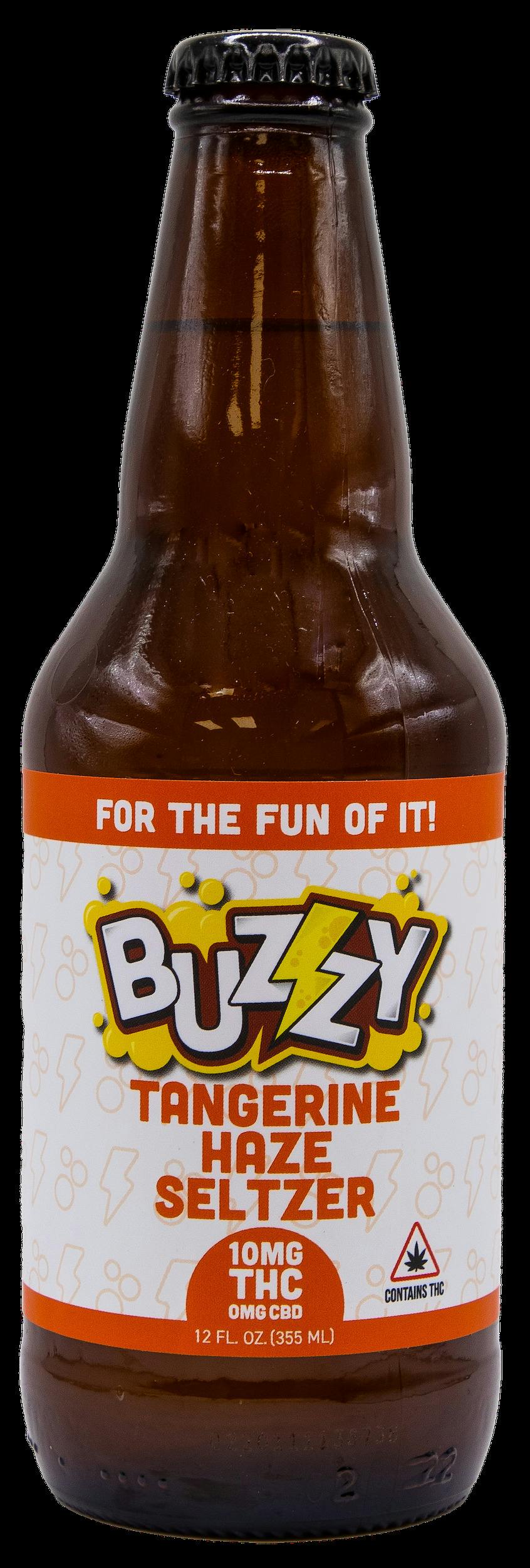 Buzzy - Tangerine Haze Seltzer - 10mgTHC/5mgCBG