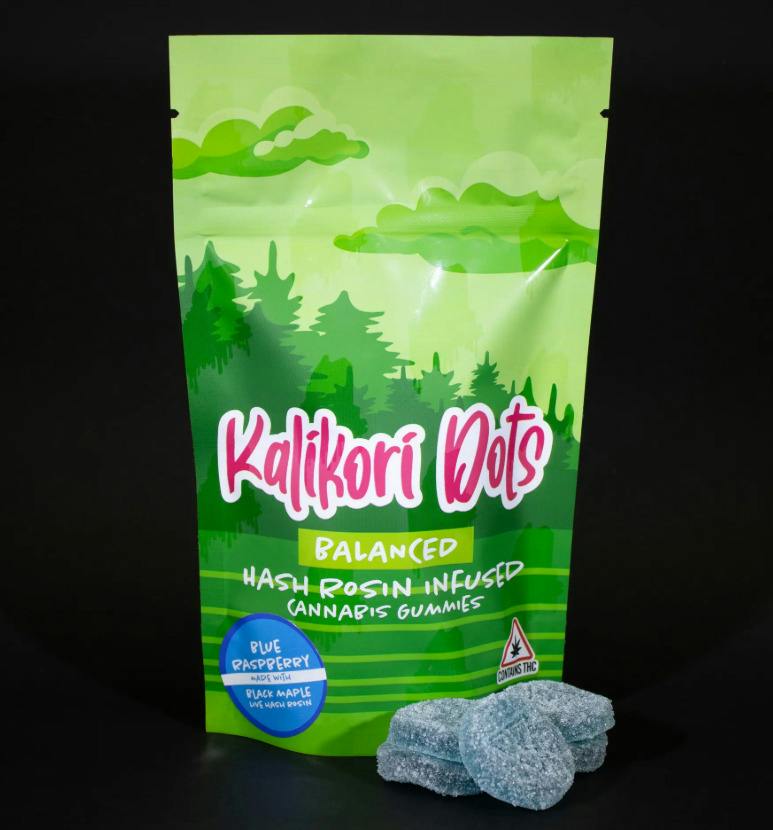Kalikori Maine - Blue Raspberry - Gummy Dots - 200mg