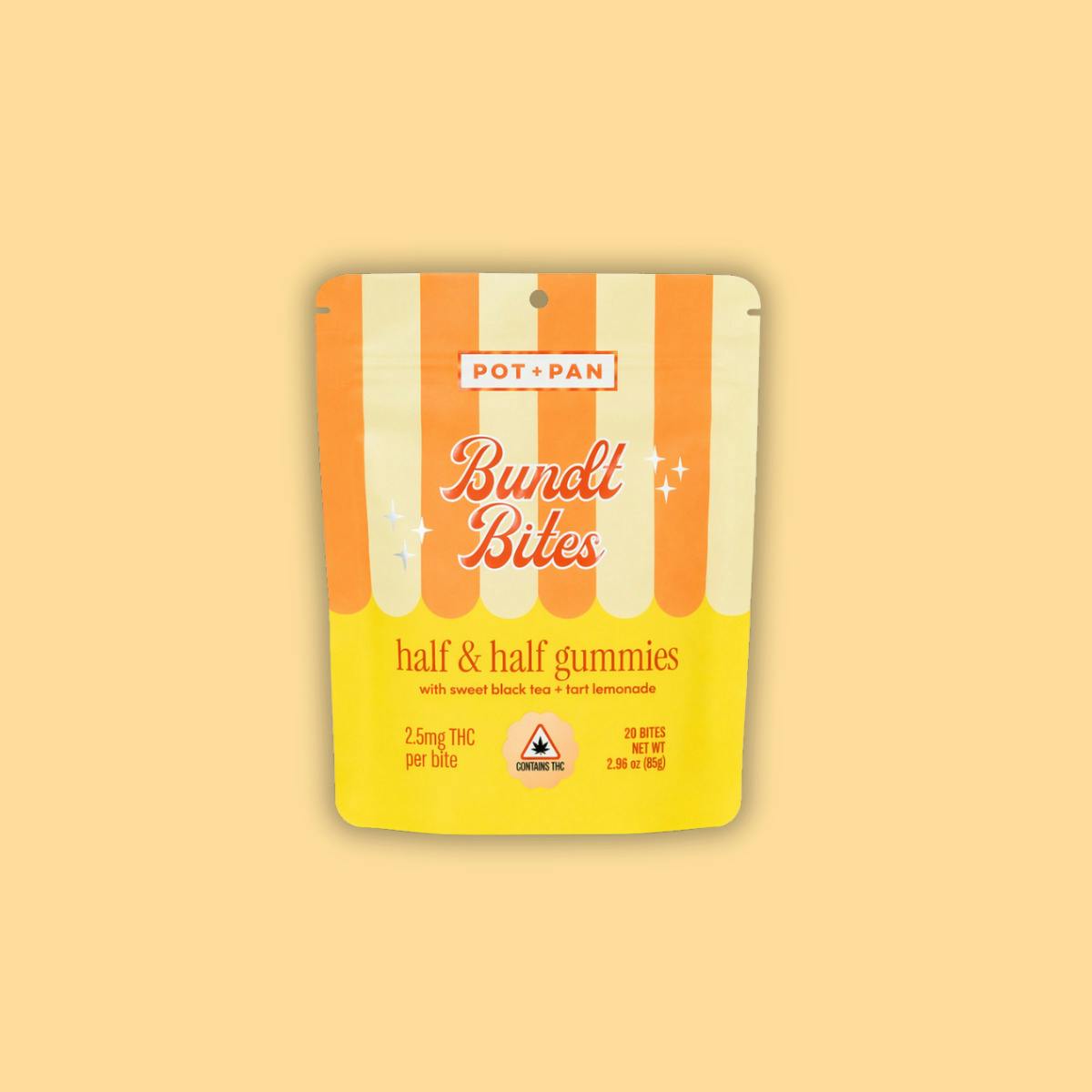Pot + Pan - Half & Half Gummy Bundt Bites - 50mg (Hemp)