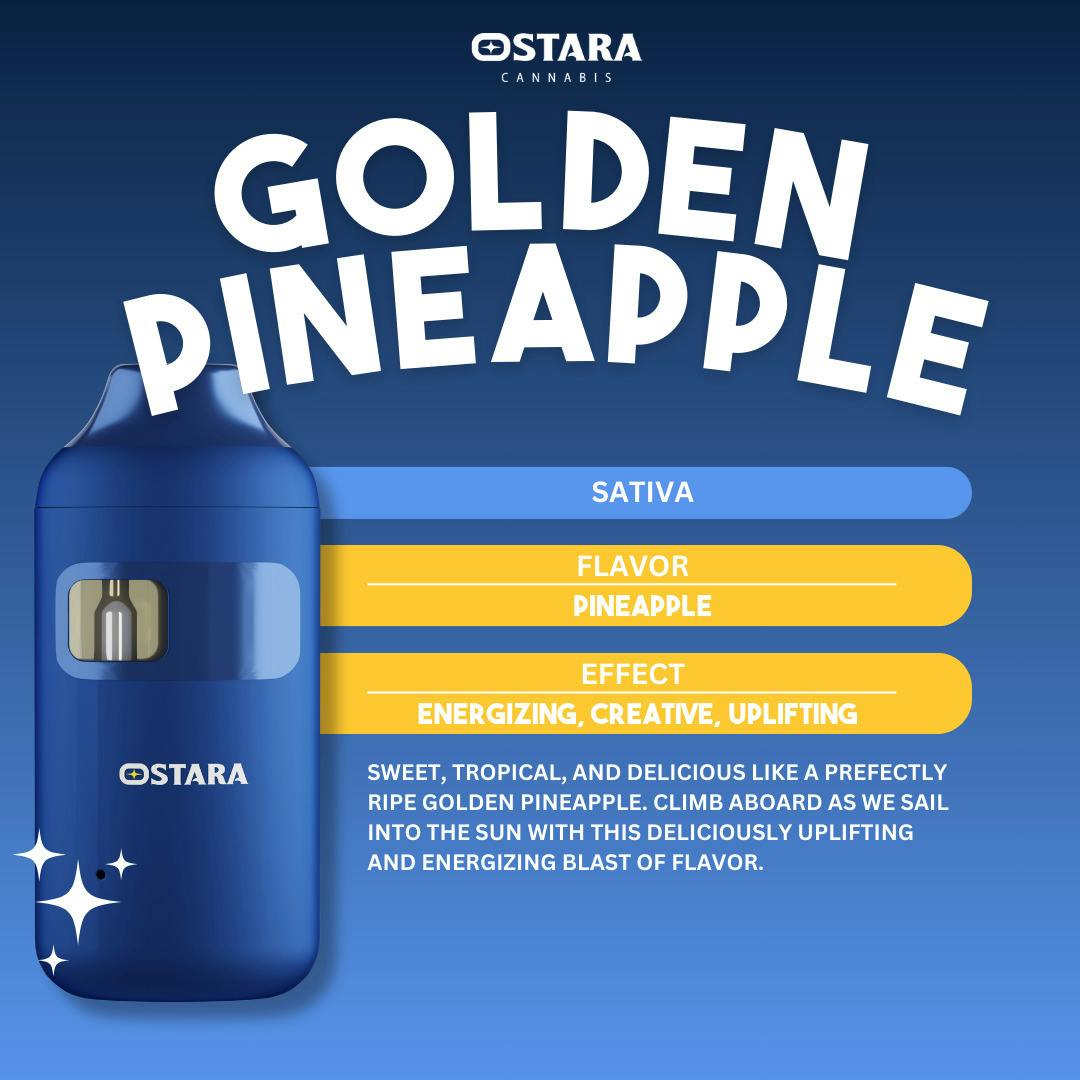 Golden Pineapple | Disposable cannabis product