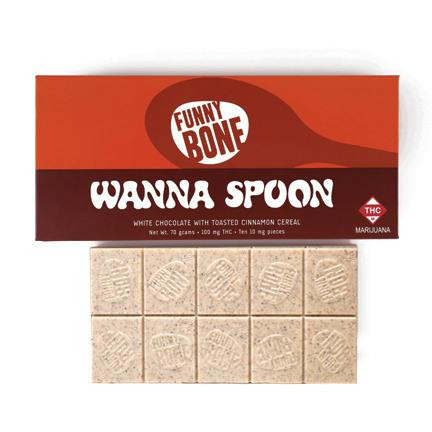 Wanna Spoon | White Chocolate Bar