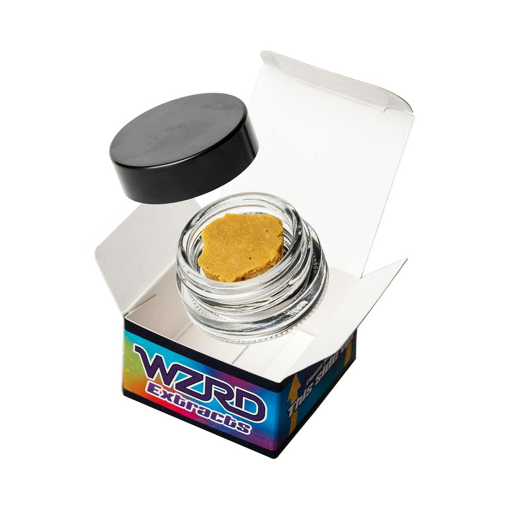 WZRD Orange Zqueeze Badder 1g Cured Resin