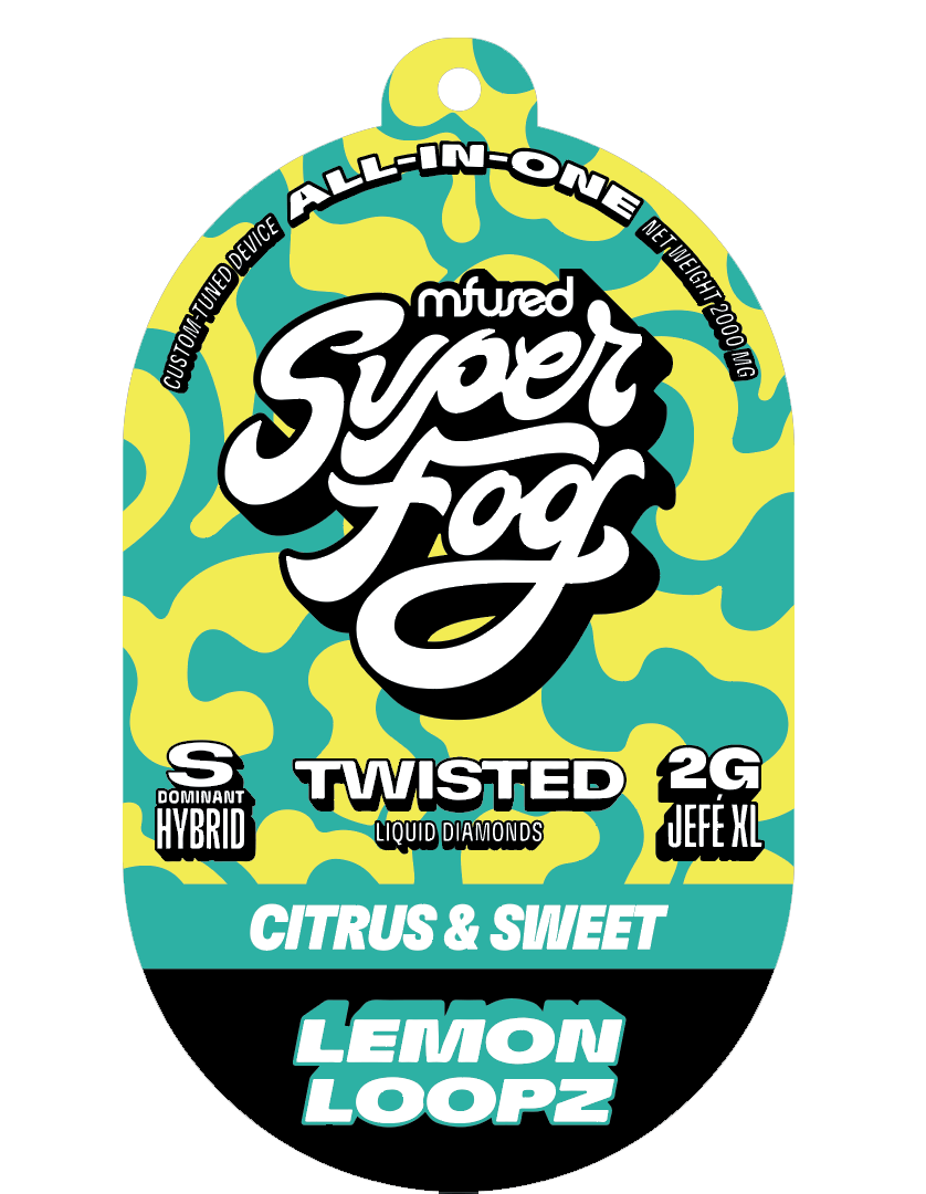 SuperFog Twisted Frut Punch Live Resin 2g All-In-One