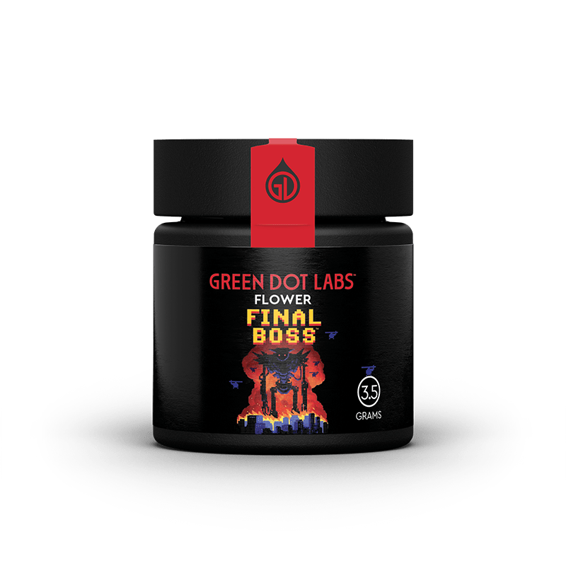 Green Dot Labs Final Boss 3.5g Flower