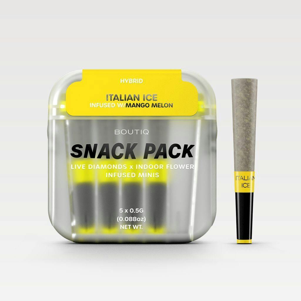 Boutiq Italian Ice x Mango Melon Infused Pre-Roll 2.5g