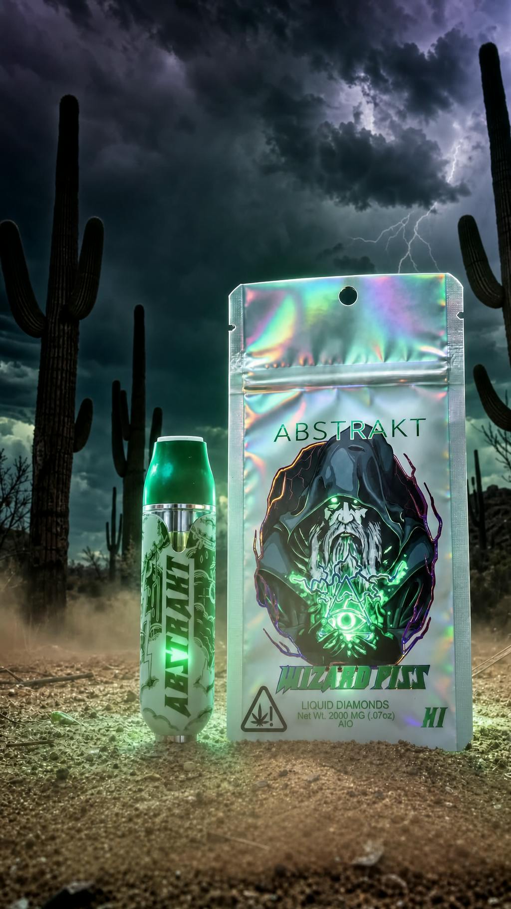 Abstrakt Wizard Piss Liquid Diamonds 2g All-In-One