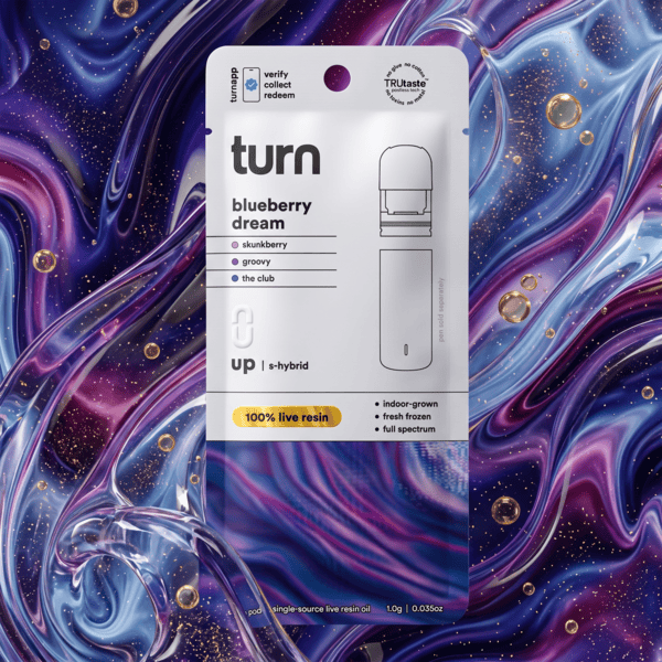 Turn Blueberry Dream Live Resin 1g Pod