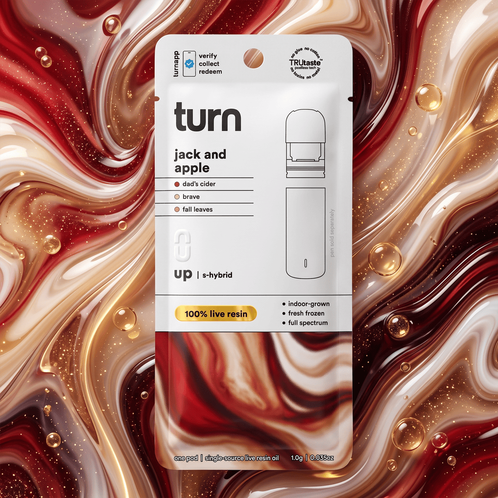 Turn Jack and Apple Live Resin 1g Pod