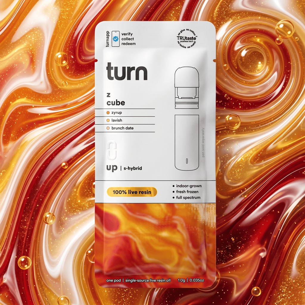 Turn Z Cube Live Resin 1g Pod