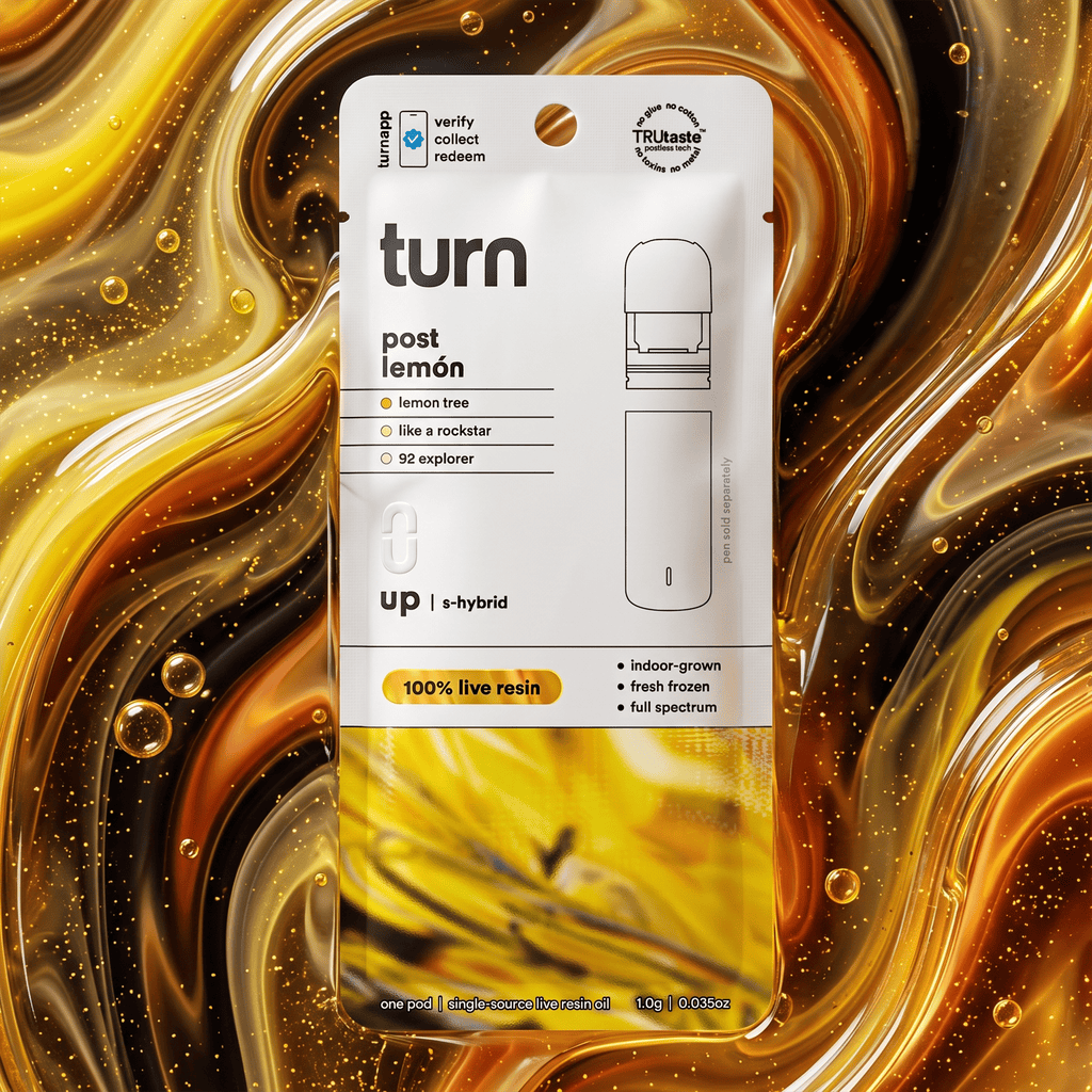 Turn Post Lemon Live Resin 1g Pod