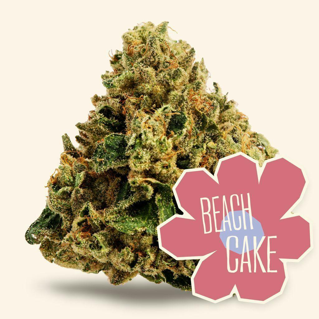District Cannabis Beach Cake Whole Flower 14g