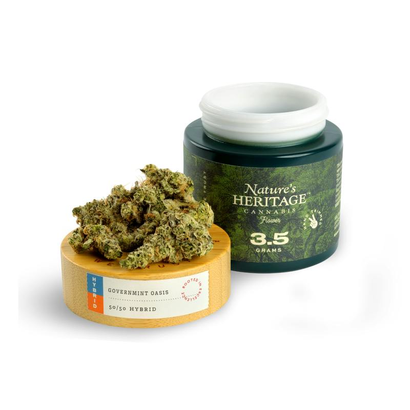 Nature's Heritage Governmint Oasis Whole Flower 3.5g