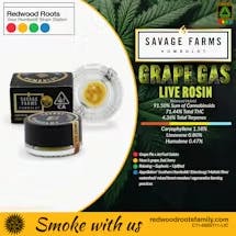 grape gas: 1 g