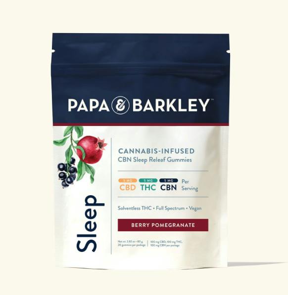 BERRY POMEGRANATE - SLEEP - CBD:CBN:THC - 100 mg - 20 Pack