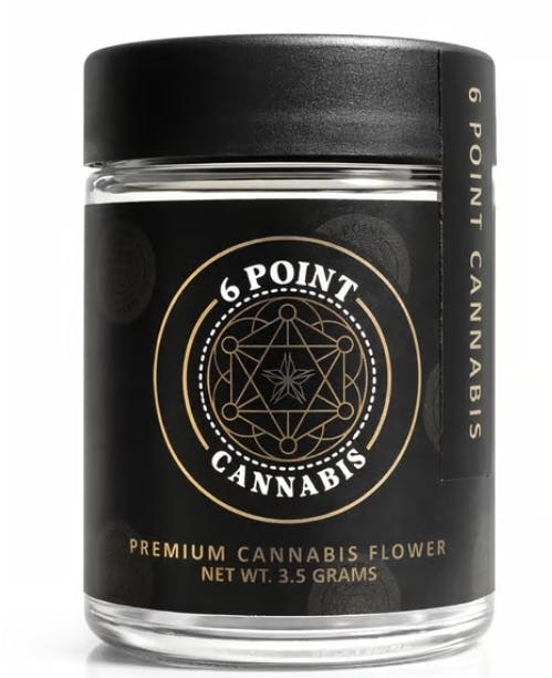 6 Point Cannabis | Arancio Loco | Premium | Flower | Jar | 3.5g(Microgrower)