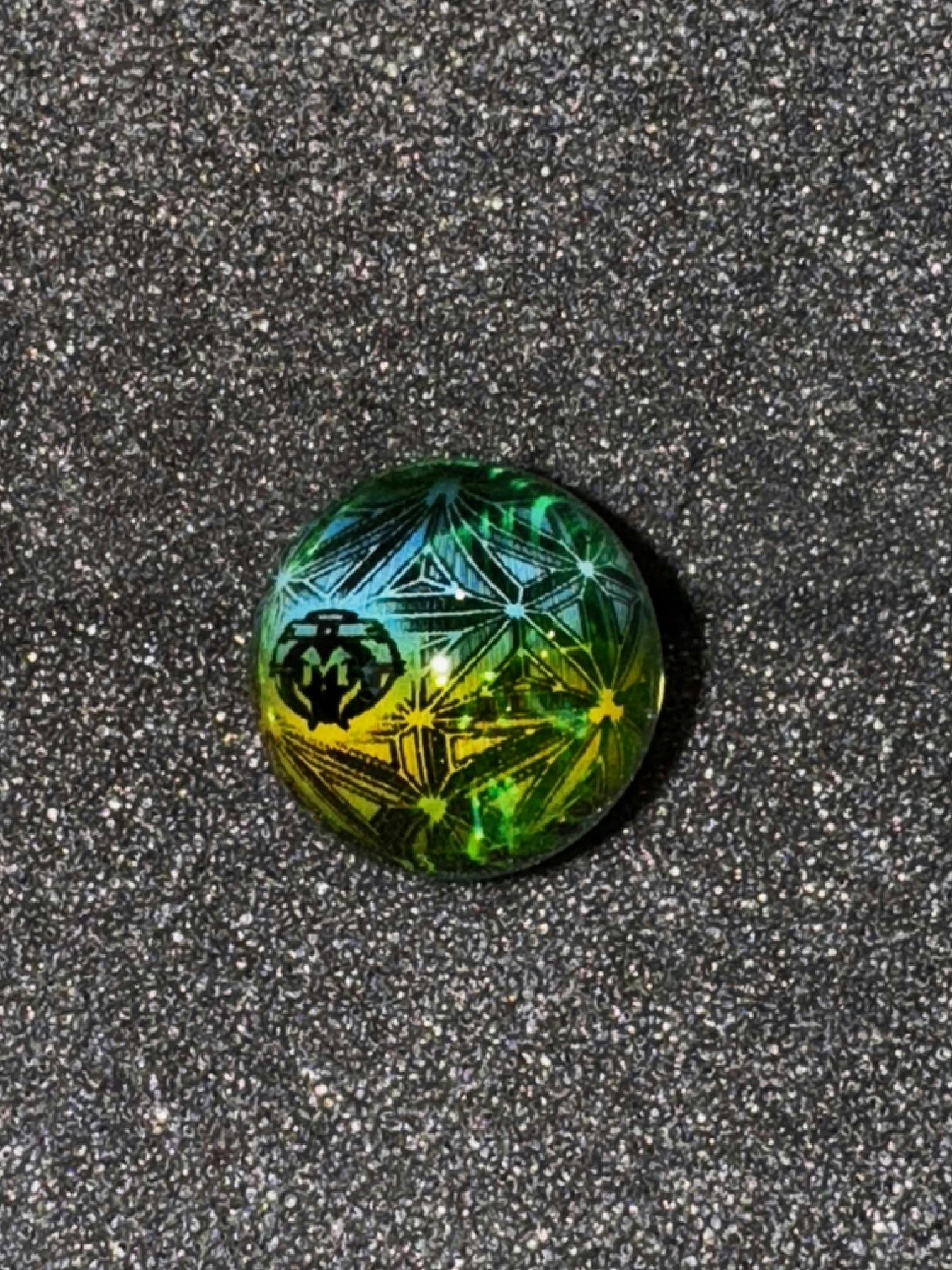 Mothership | Limited Series Slurper Marble | Hex Gem / Green