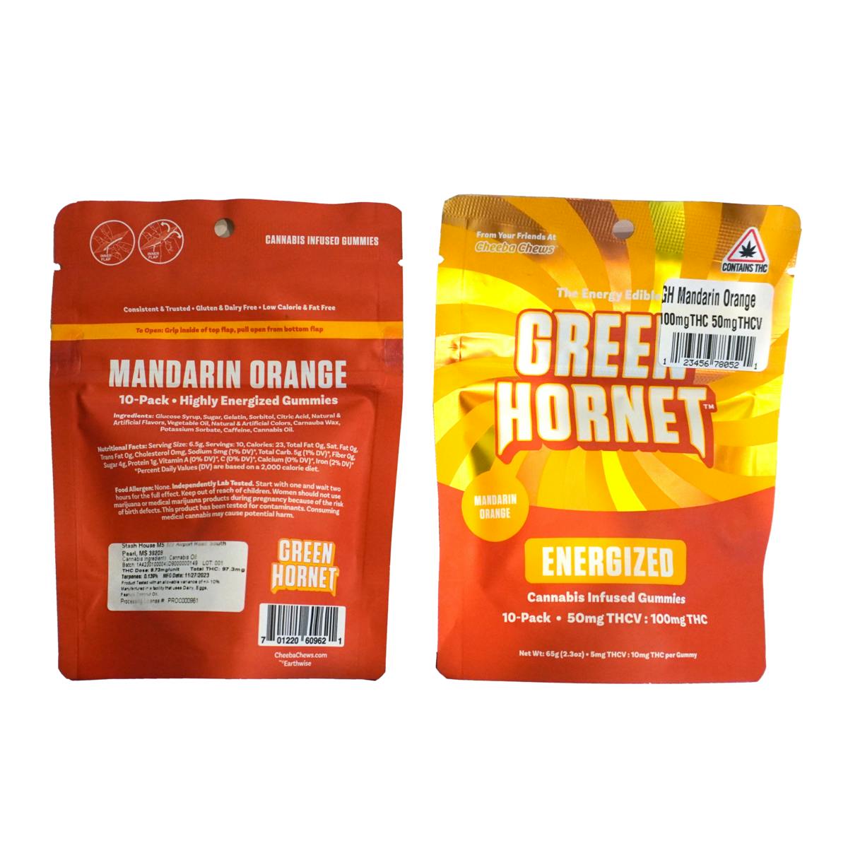 100mg |Green Hornet| Mandarin Orange