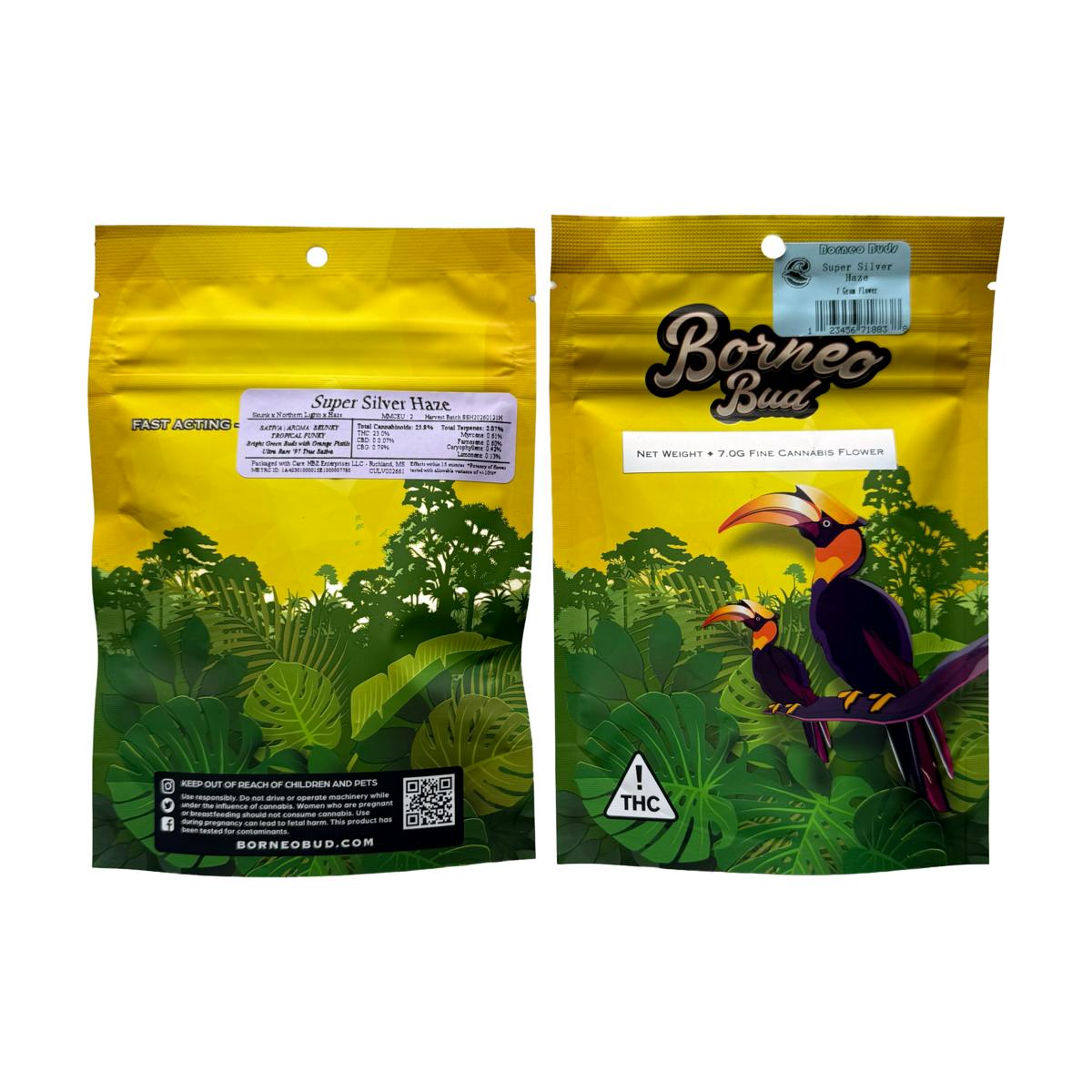 7G|Borneo Bud|Super Silver Haze