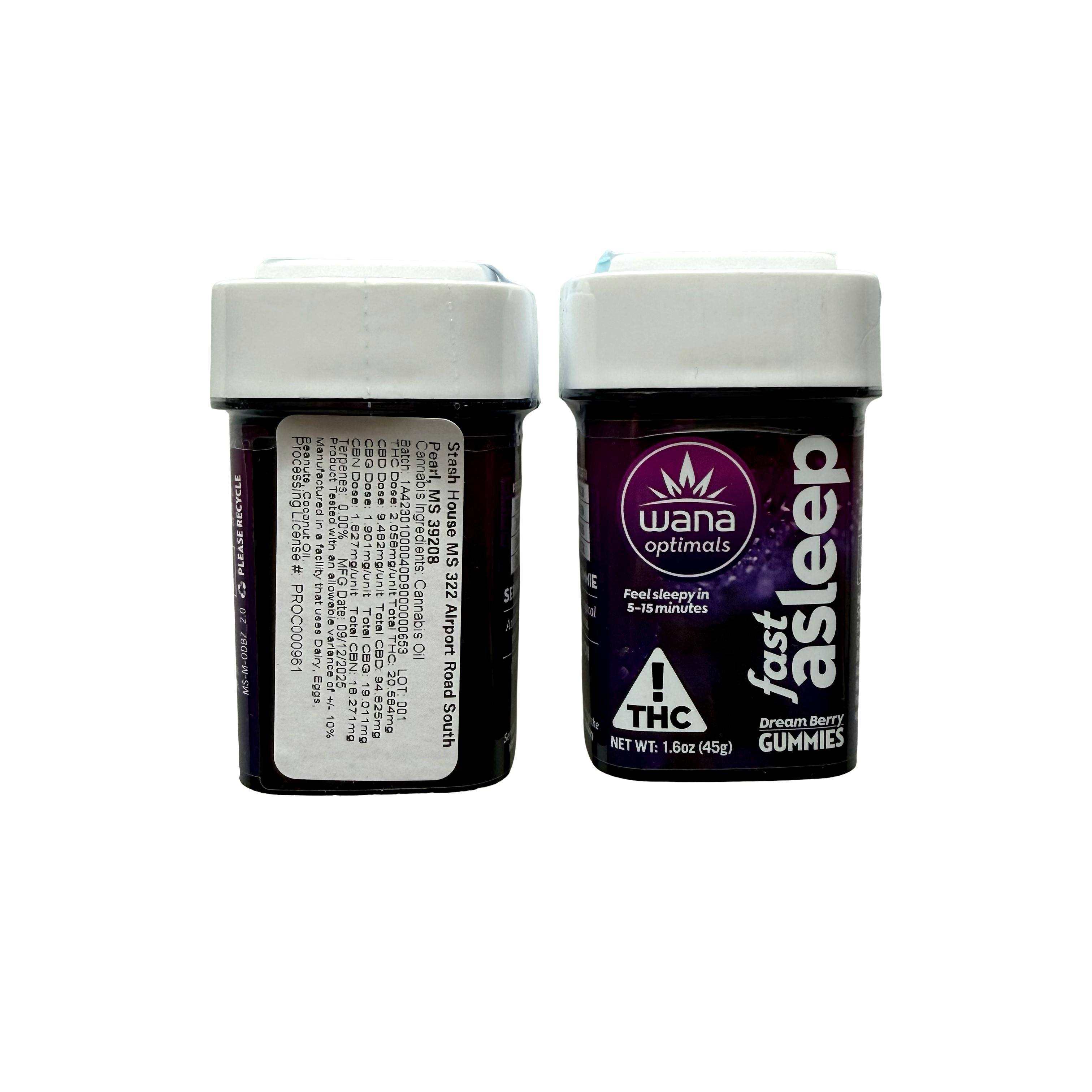 20mg |WANA| Fast Asleep Dream Berry