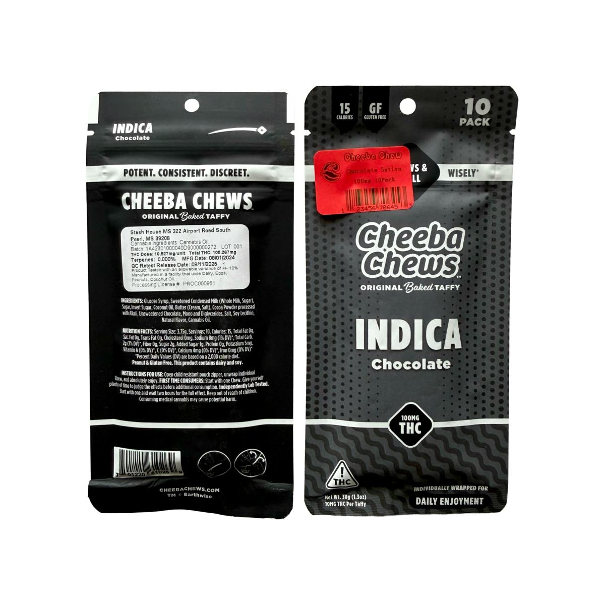 100MG|Cheeba Chews|Indica