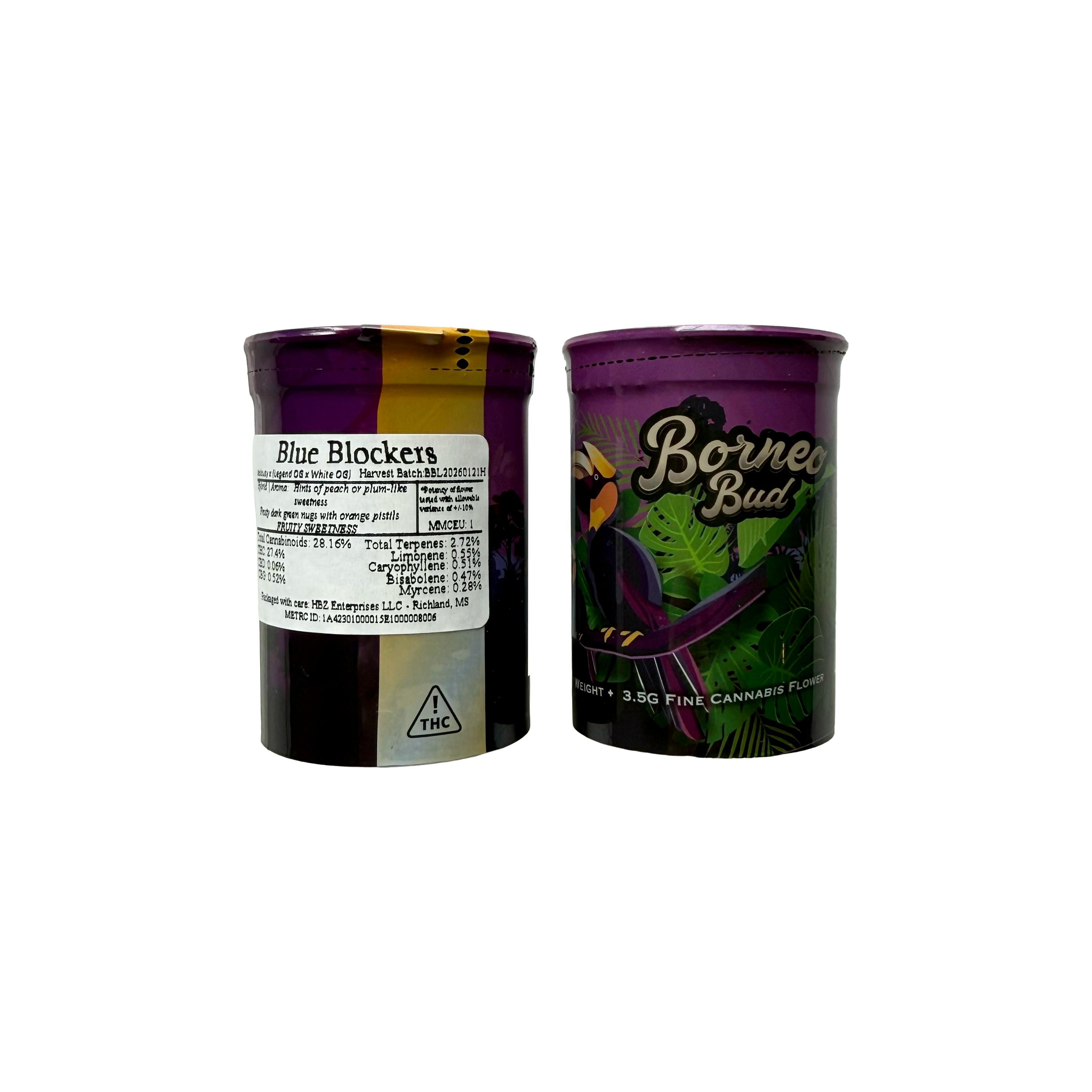 3.5g |Borneo Bud| Blue Blockers