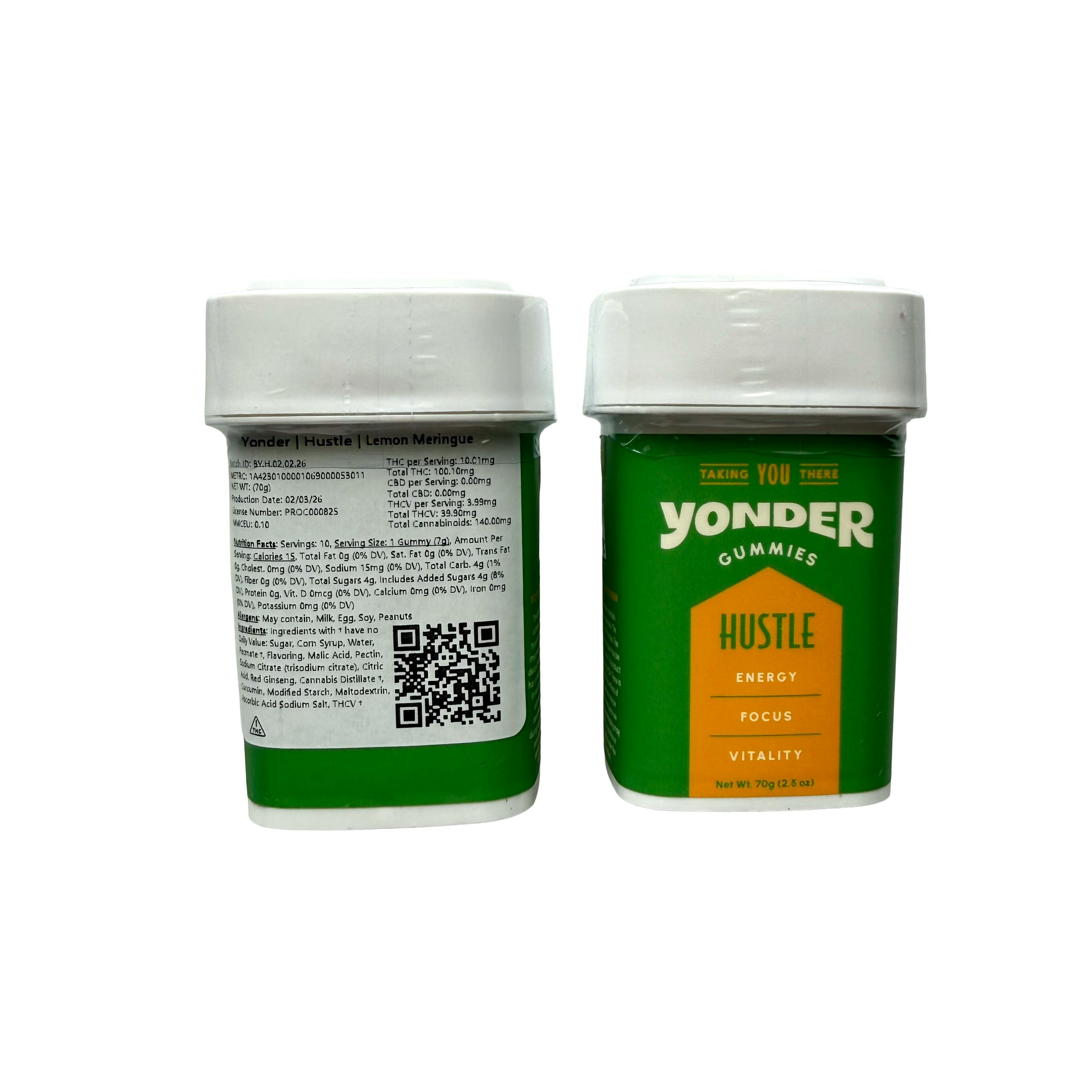 100MG|Yonder|Hustle Gummies