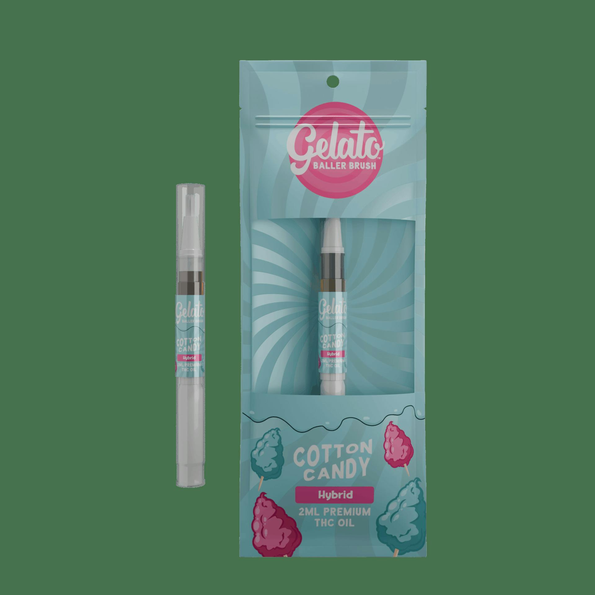 Gelato 2g Baller Brush | Cotton Candy - Hybrid