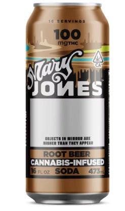 Mary Jones 100mg Soda | Root Beer cannabis product