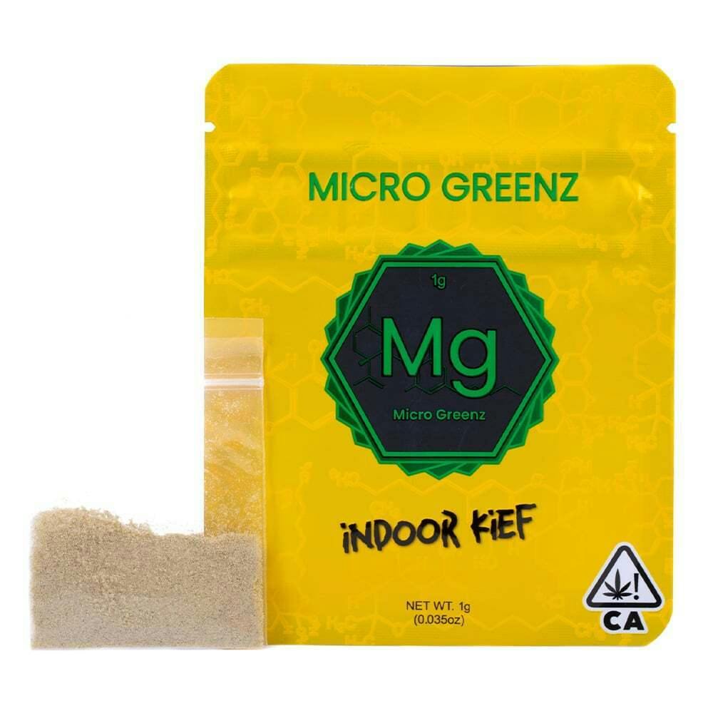 Melted Strawberries: Micro Greenz - Kief