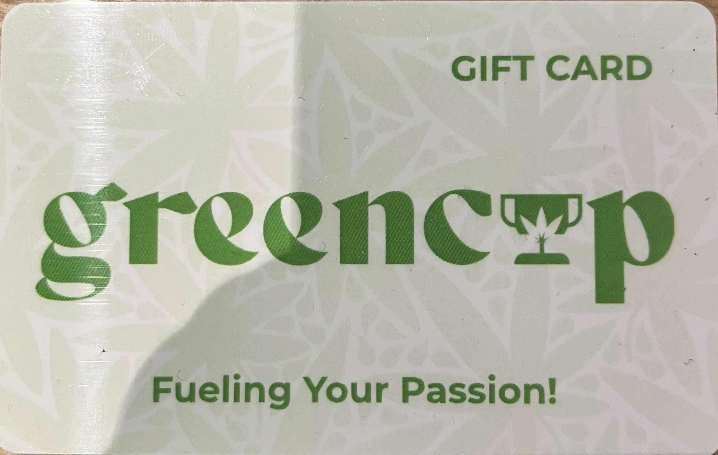 Greencup Gift Card | $50