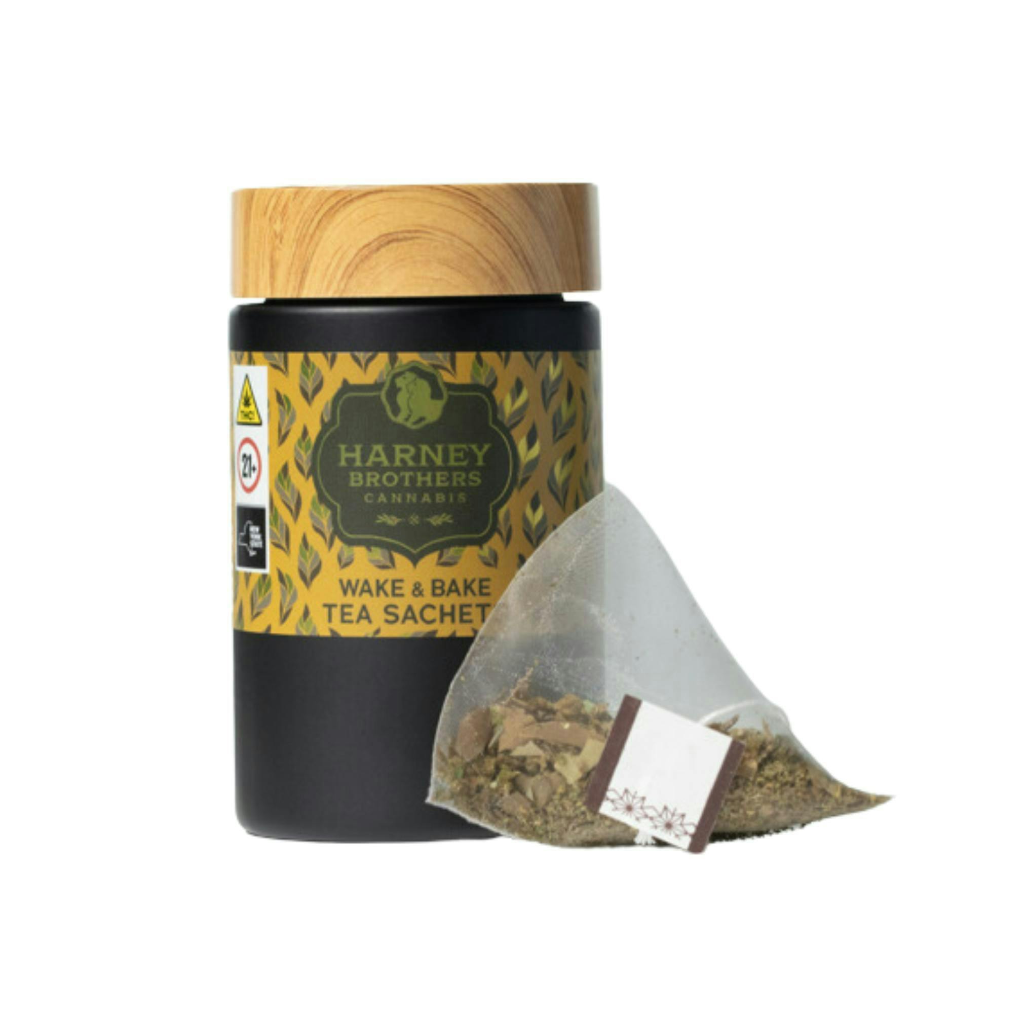 Harney Bros. | Wake & Bake (Yaupon Mint) | 5pk | 50mg