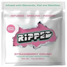 Ripped | Infused Ready to Roll | Strawberry Cough | 14g