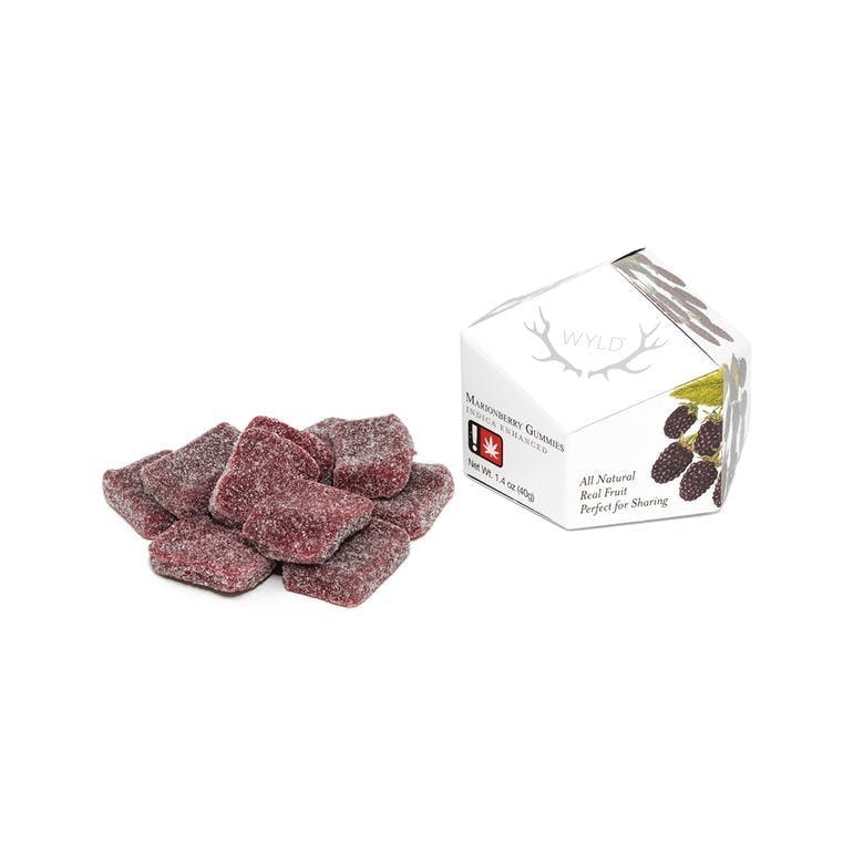 Wyld: Marionberry Indica Gummies - REC