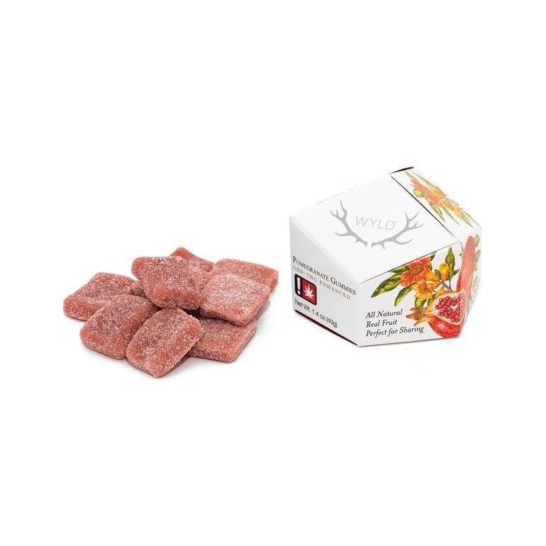 Wyld: Pomegranate 1:1 Gummies - OMMP
