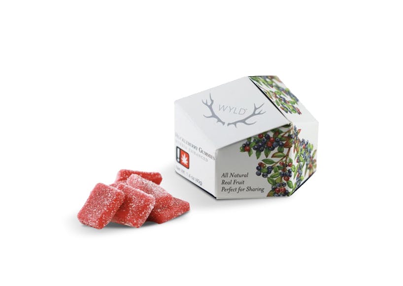 Wyld: Huckleberry Hybrid Gummies - OMMP