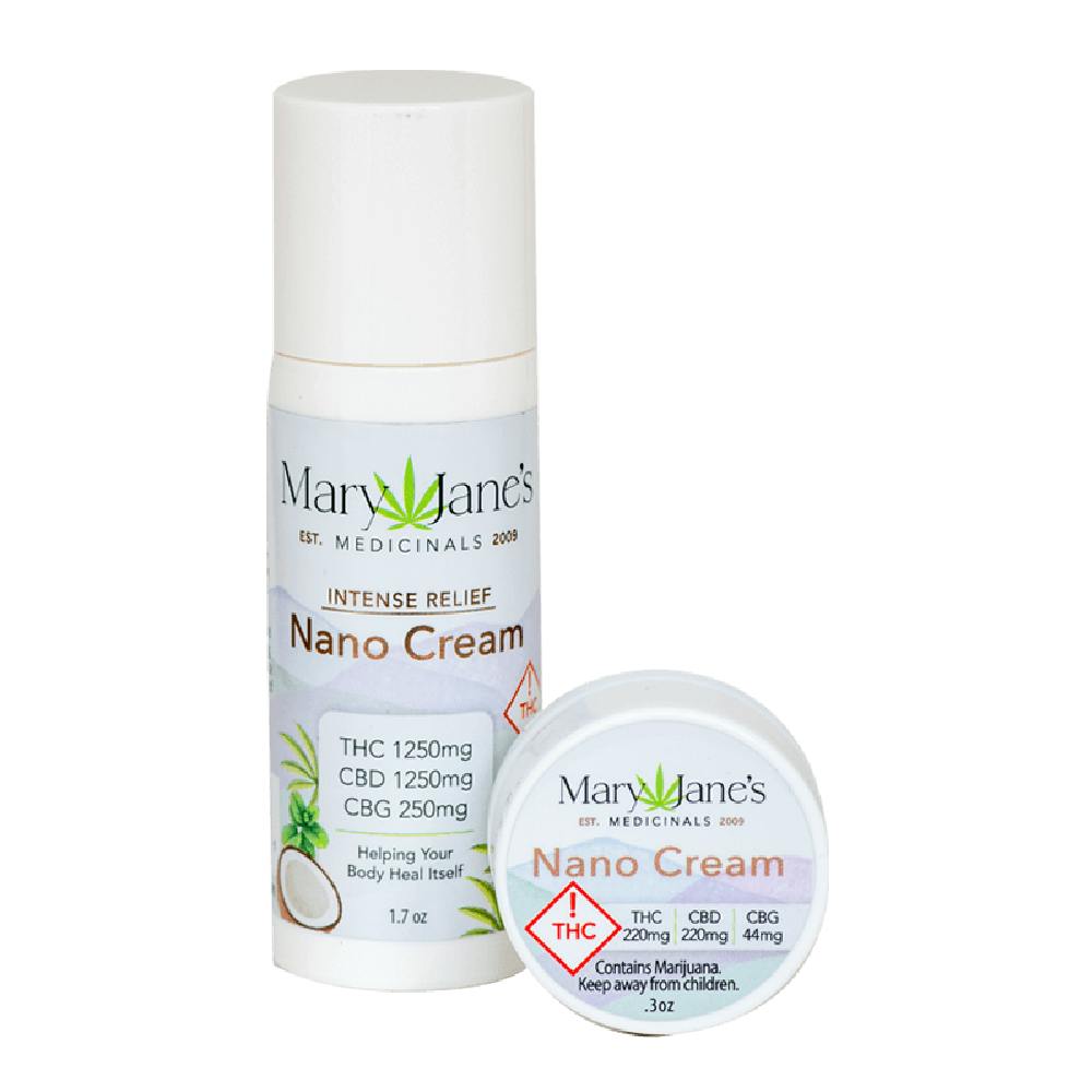 Nano Cream [2oz] (1250mg) | Mary Jane's Medicinals - Nano Cream