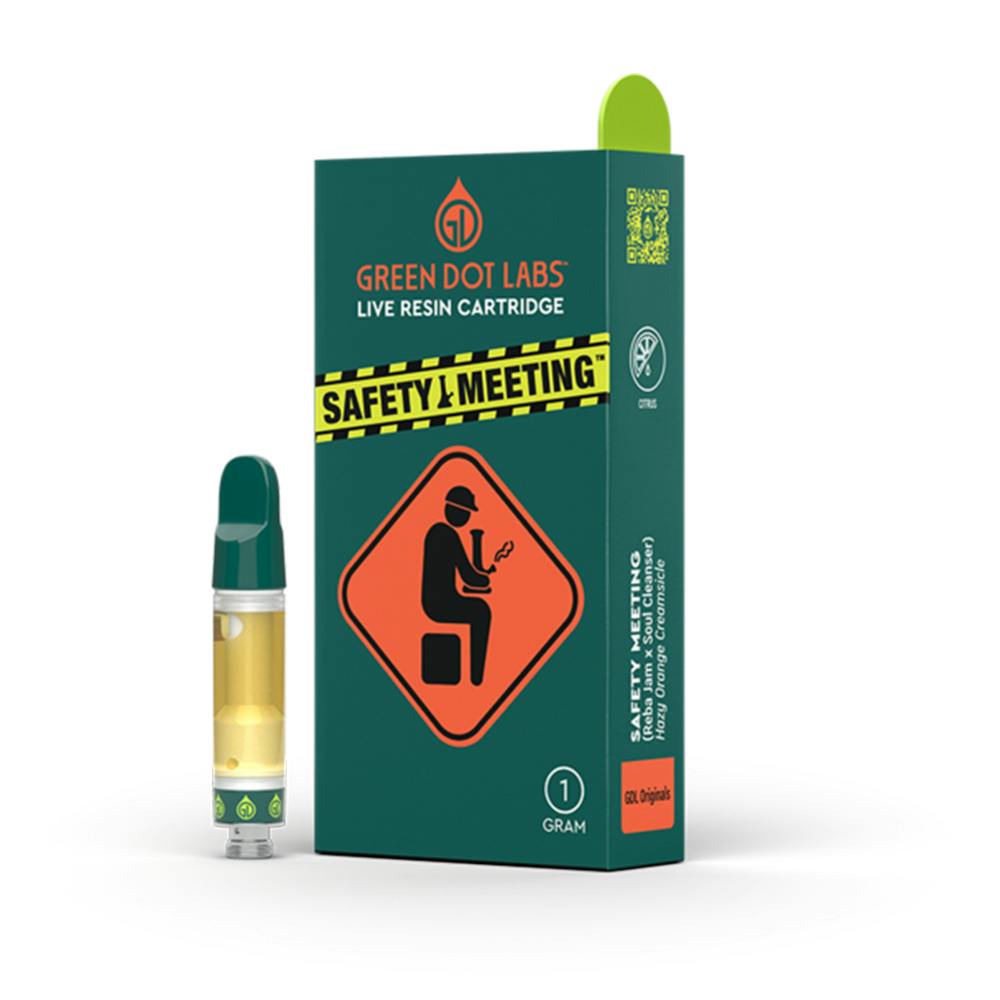 Safety Meeting cannabis product