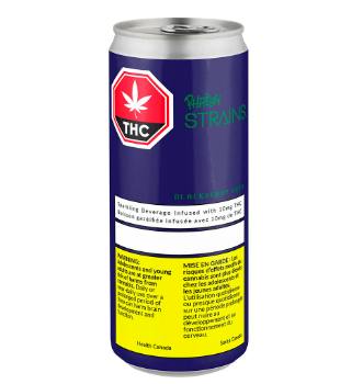 Phresh - Strains: Blackberry Kush Sparkling Water (355ml)