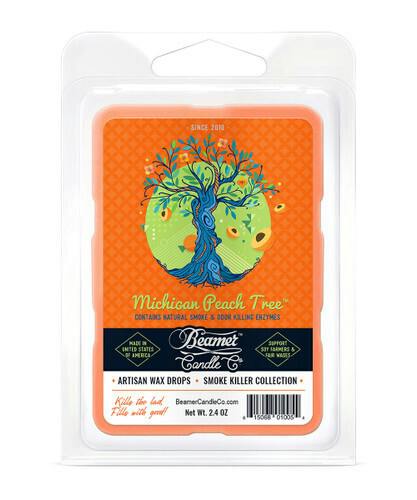 Beamer Wax Drops (2.4oz.) - Michigan Peach Tree
