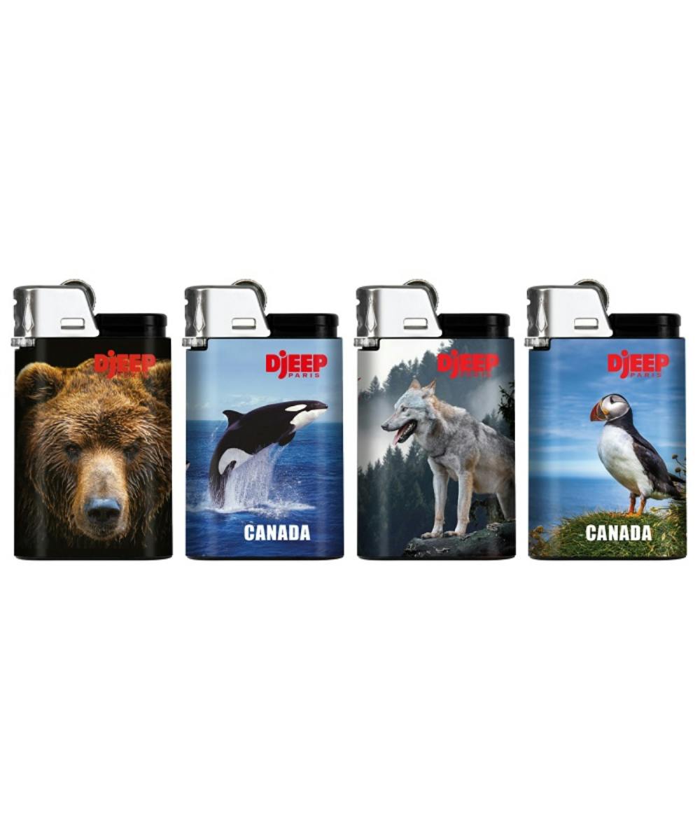 Djeep Lighter - Canada Animals