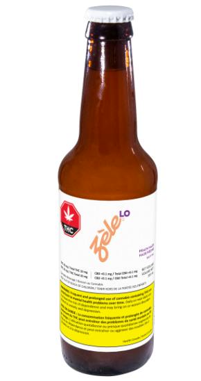 Zele LO - Peach Haze Sativa Craft Soda (355ml)