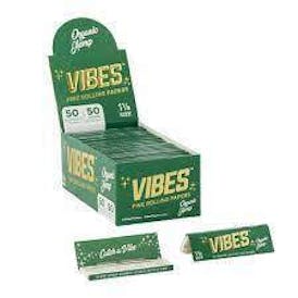 Vibes Rolling Papers - Organic Hemp