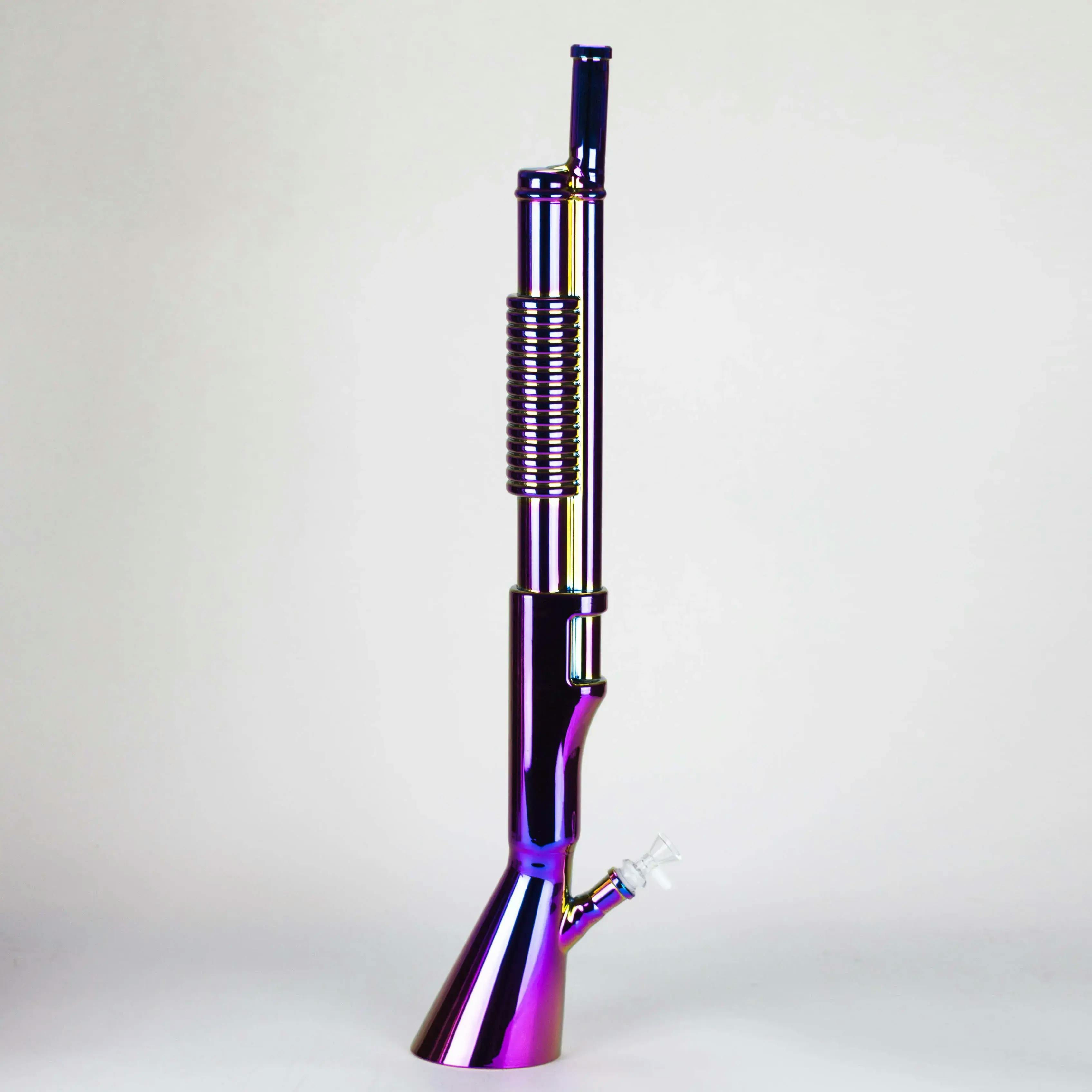 27" Shotgun Glass Bong - PURPLE