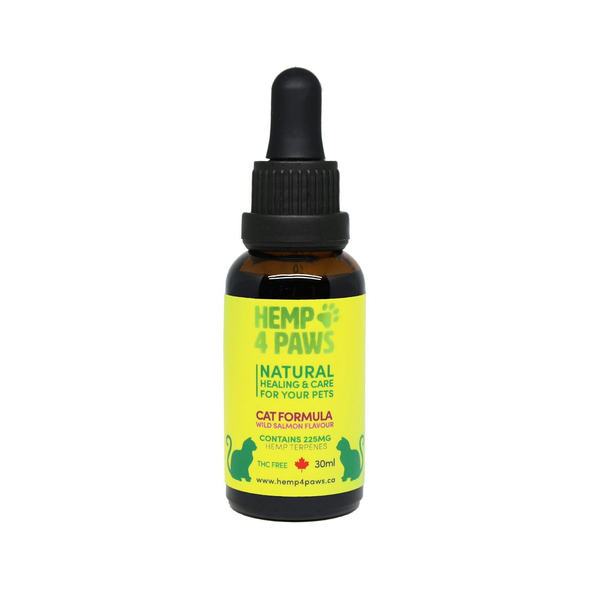 Cat Formula Oil 225mg - HEMP4PAWS