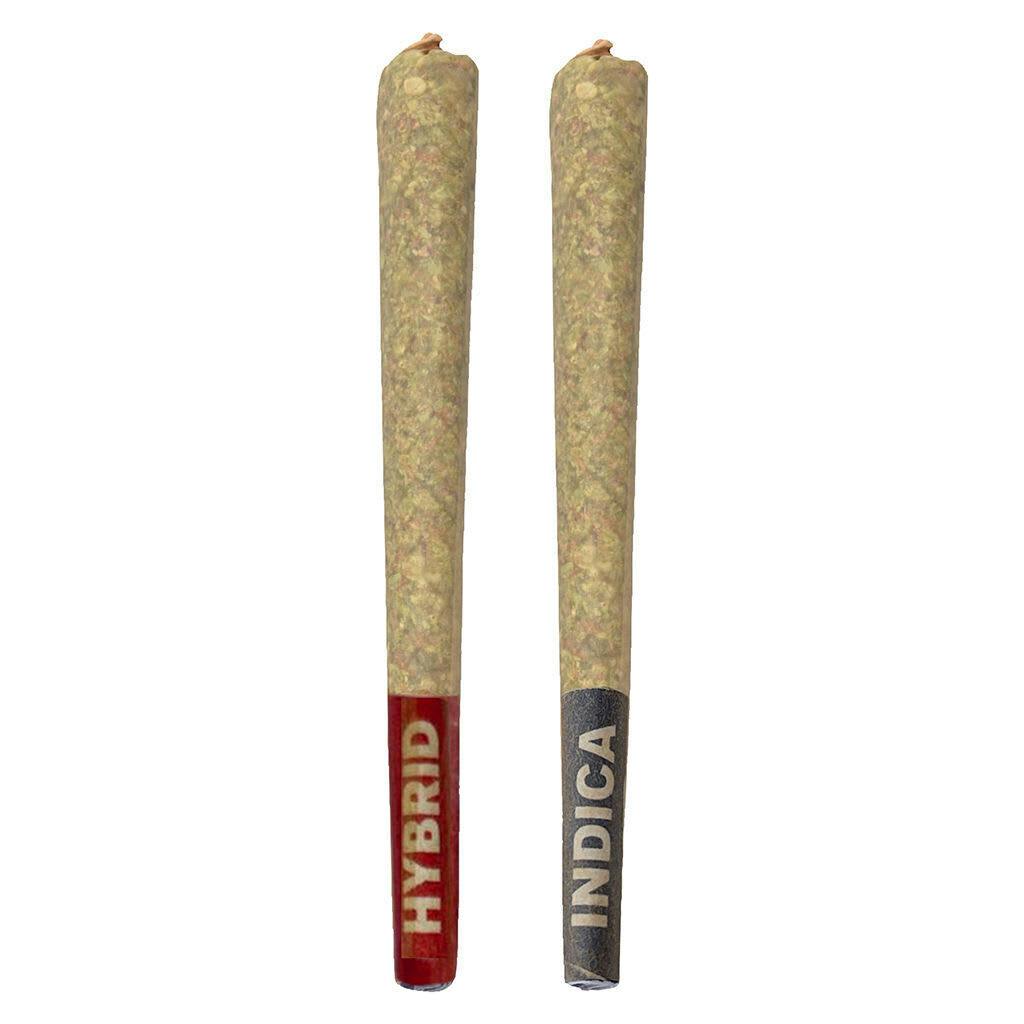 BUD LAFLEUR Booberry Cookies & Strawberry Banana Sampler Pack Pre-Rolls - 2x0.5G