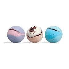 STEWART FARMS Blue Dream-Chocolate Hash Berry-Bubba Kush Bath Bombs - 3x130G