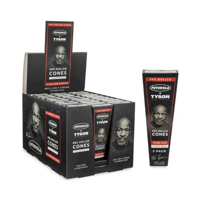 Futurola x Tyson Ranch Pre-Rolled Cones King Size 3pk - 1x