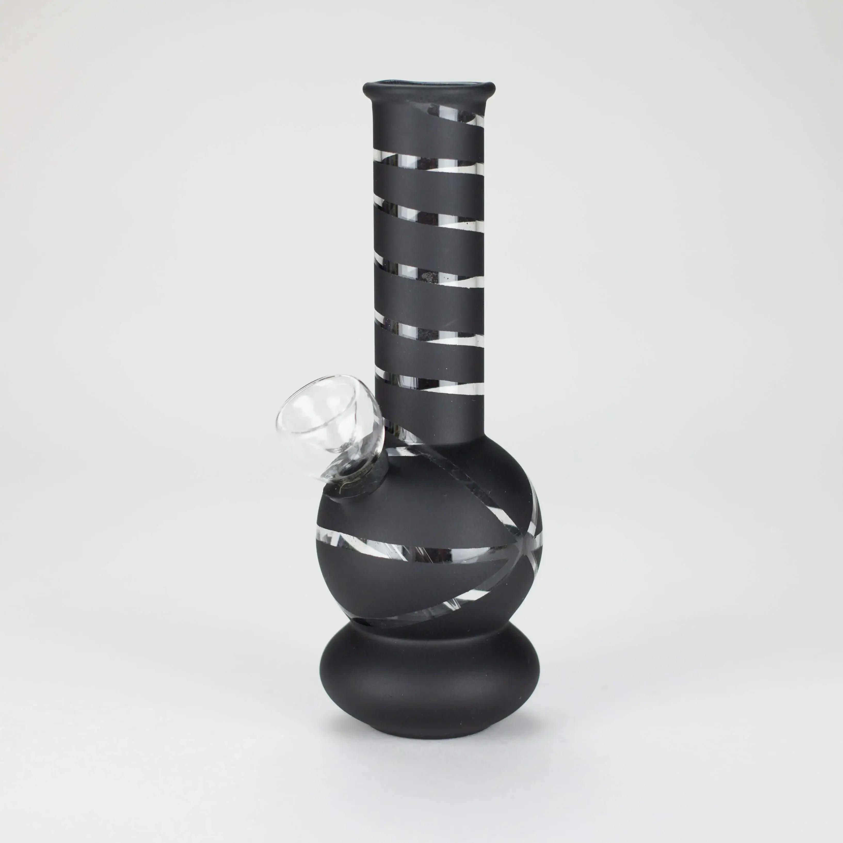 6" PGB Water Bong - BLACK