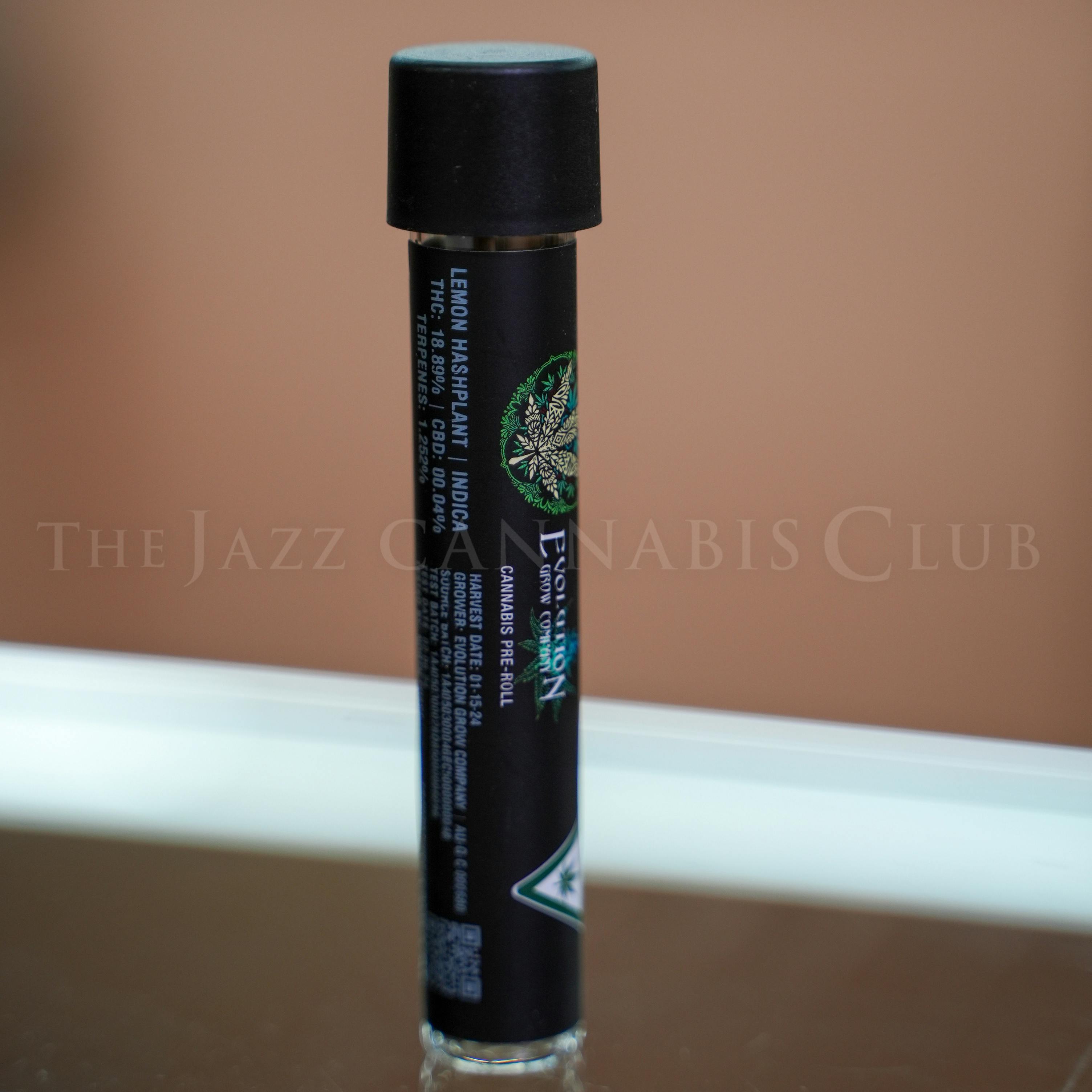 Evolution - Lemon Hashplant Premium Pre Roll